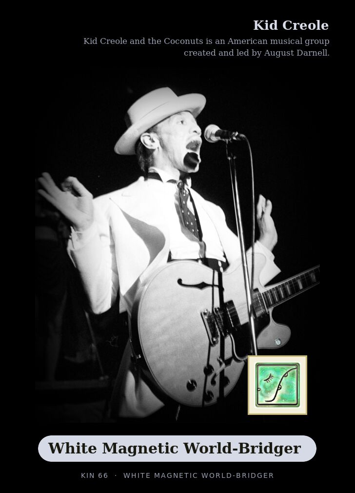 Kid Creole · White Magnetic World-Bridger