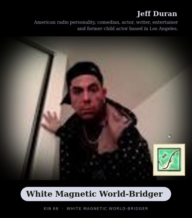 Jeff Duran · White Magnetic World-Bridger