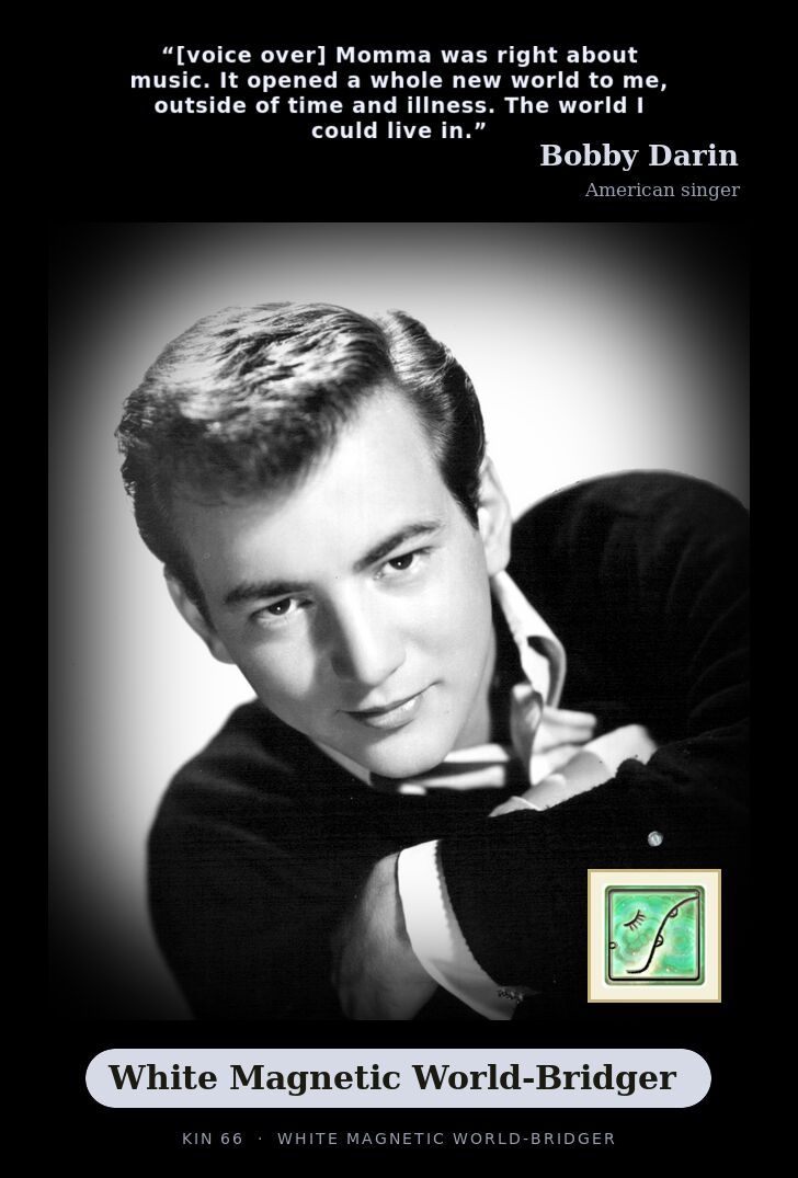 Bobby Darin · White Magnetic World-Bridger